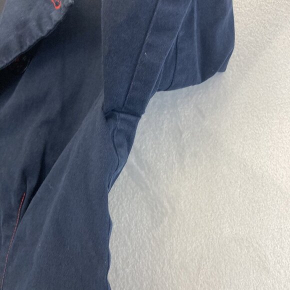 Vintage Nautical Blazer Jacket Womens 8 Casual Metrostyle Anchor Buttons Coastal - Picture 11 of 16